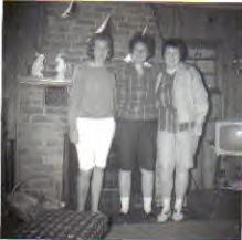 Agnes S, Jill Balwinski  and Zoe in 1964