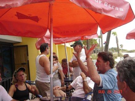 beach bar-steve zito waving at all the girls