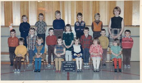 My Kindergarten class 1969
