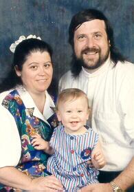 Daniel & wife Colleen and son Danny 1996