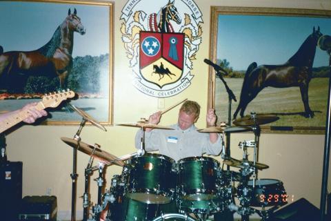 Dan on Drums