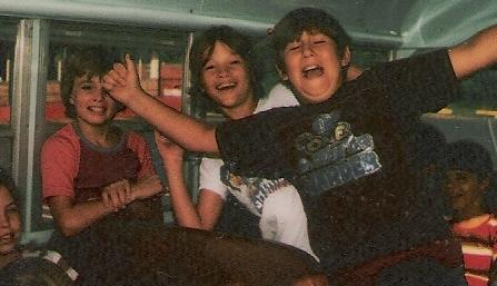 Wesley, Sam & Michael last day of school 6th grade 1979