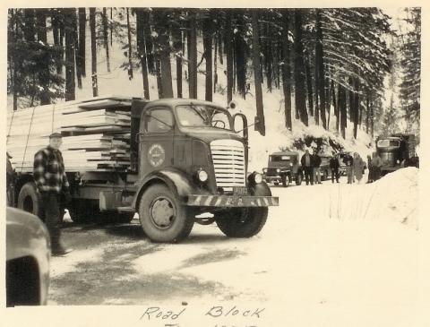 Road Block 1955 1