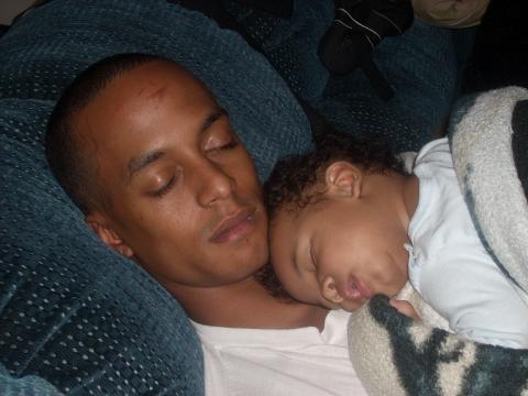 Daddy and Baby Sleep