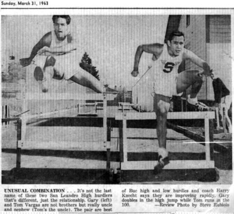 Hurdles - Gary and Tommy Vargas SLHS