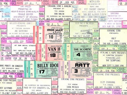80's Concert Tickets