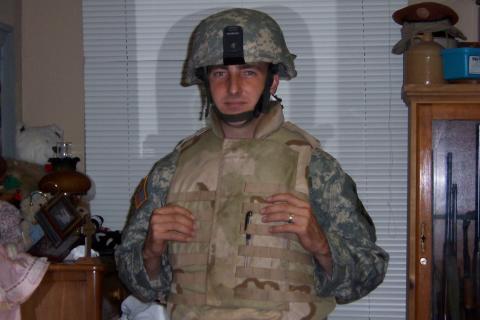 My Brother, Nate, headed off to Iraq