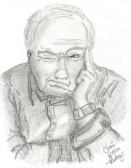 Caricature of Rudy ~
