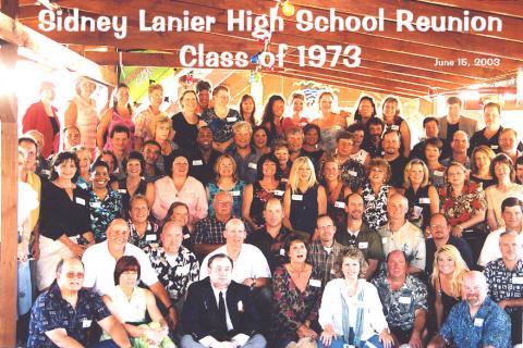 Lanier Class Picture, Reunion of 1973, Jun03