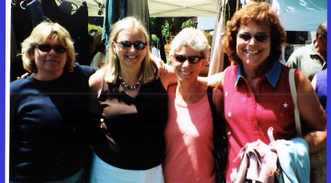 marilyn,mary, karen and me