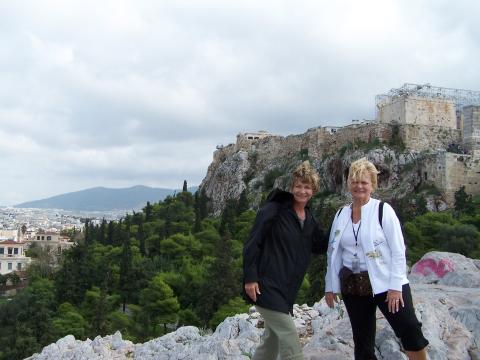 Lynn & Marcia Greece