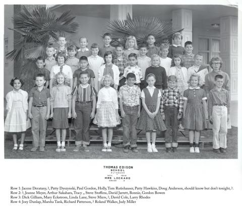 Class pictures from the 50's & 60's