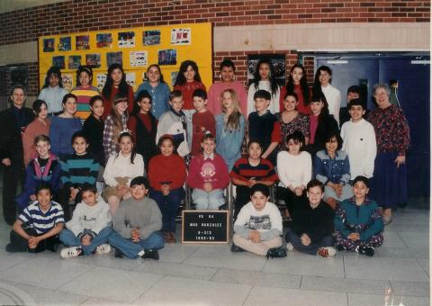 PS 64 1993 Mrs. Gonzalez's Class