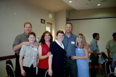 Chris & wife, Nancy & Terri, Mike & wife