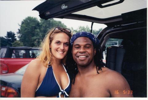 Pap and Jenn at DMB tailgate