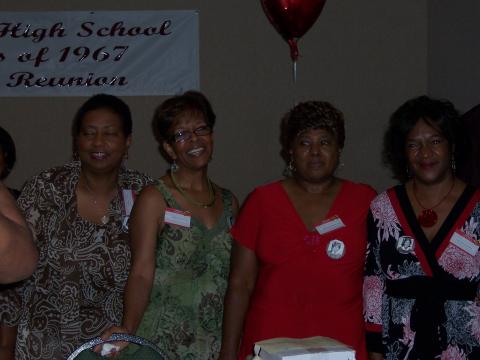 Ann, Carolyn, Geraldine and Janie Mae