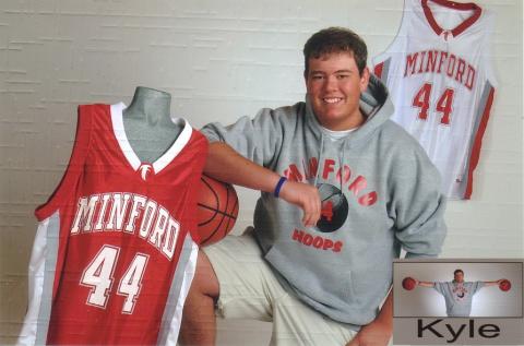 Kyle's Senior Basketball Picture