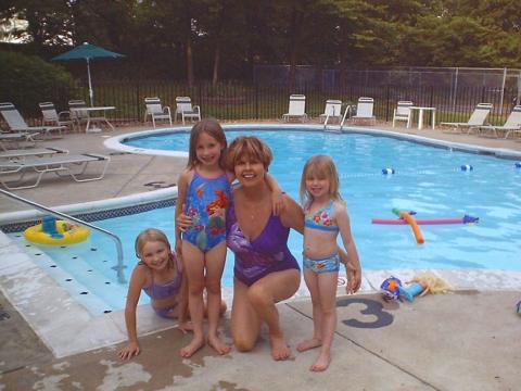 Swimming With Granddaughters
