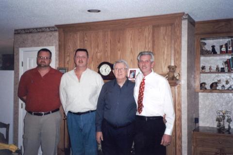 Eric,Mike,Dad,MArk
