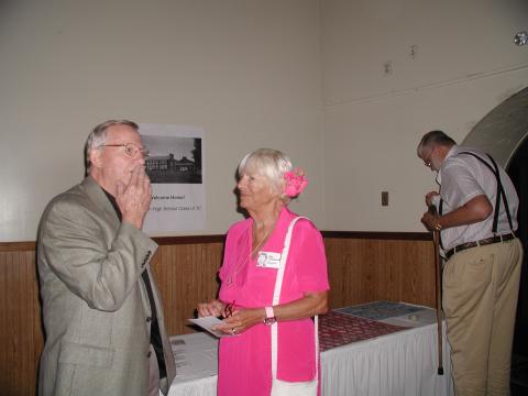 Bob, Jane, and Delmond - 55th Reunion