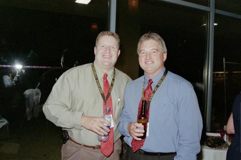 Mike and Mike with matching ties!