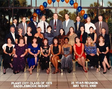 Plant City Class of 1975 25 year reunion