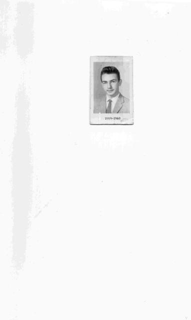 No Name Grant Student 1959-1960