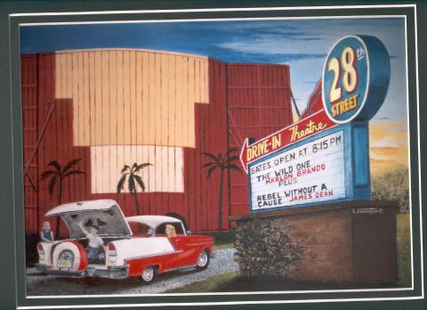 28th St. Drive Inn Painting