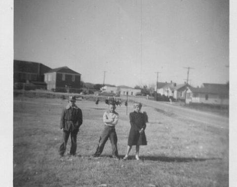 Wayne, Charles and Jean'54