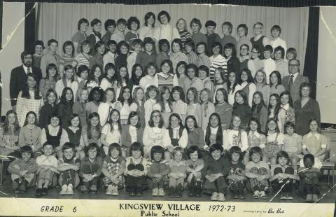 Grade 6 Graduating Class 1973