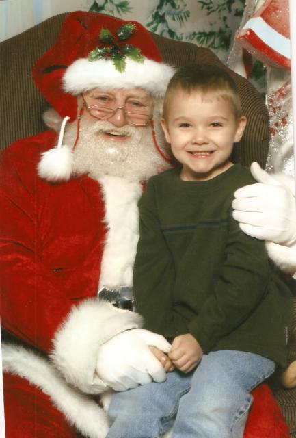 Dylan and Santa