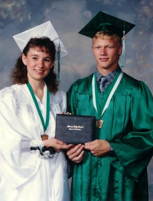 Shannon & Wayne Graduation 1989