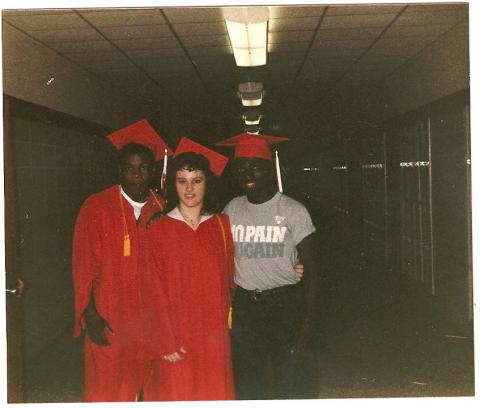 Senior Day '87  Deanna, Corey & Roland