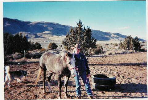 Lezlie and her horse2