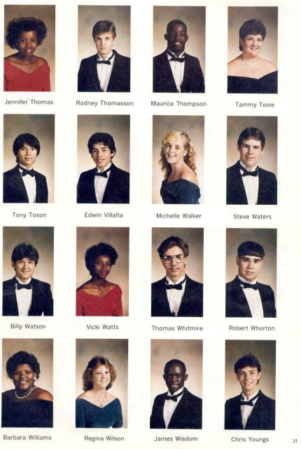 Class of 1986 - Yearbook photos