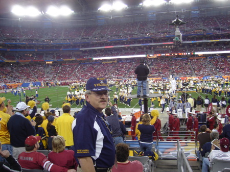 Me and the WVU Band