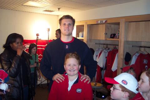 My son Zack and Papelbon - Commercial