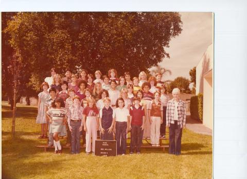 Mrs. Mellick 5th Grade Class '79/'80