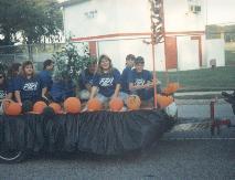 F.F.A. Halloween Float