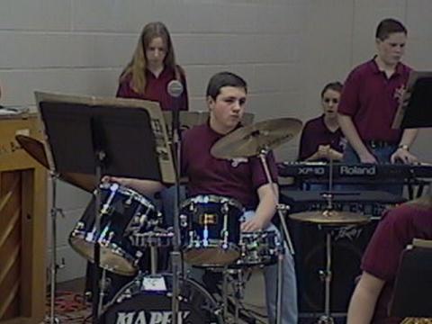Our Son Coleman in School Band