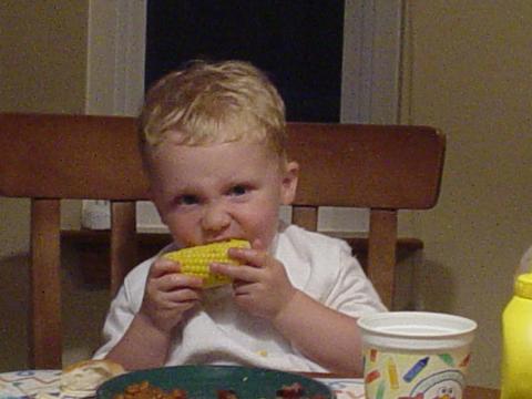 he loves corn