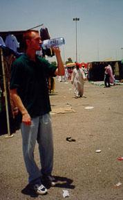 a market in kuwait, 130+ degrees, '99
