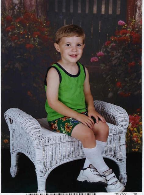 Michael's first school pictures