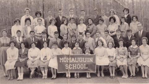 Momauguin School 7th Grade 1962