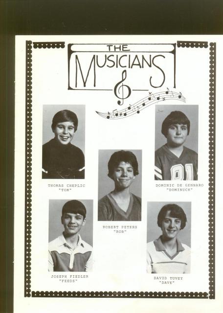 Class of 1981 webster school gang