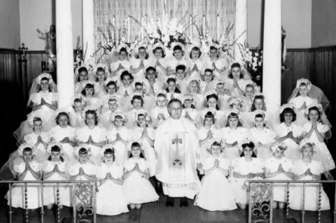 1956 Girls' First Communion