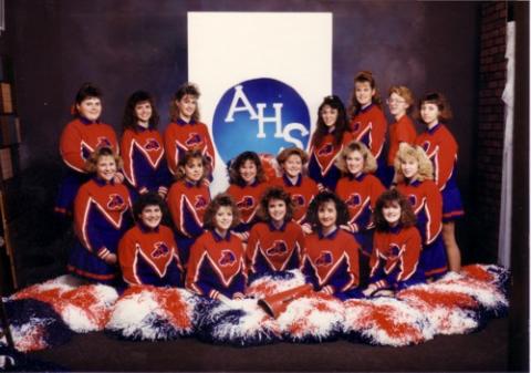 1989-1992 cheerleaders