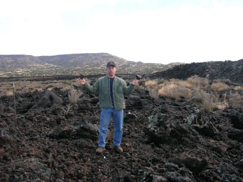 N.M. lava fields