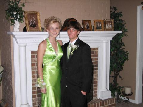 Anna and Brock prom