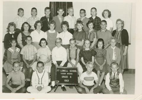 Class Pictures from Fort Lowell 1960-63